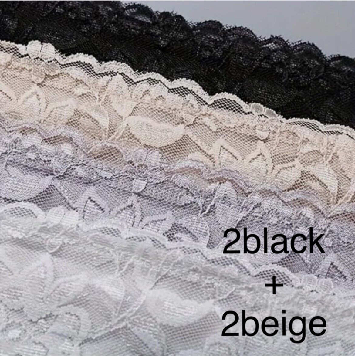 4pc Cami the modest clip-on, mock camisole. Cleavage cover insert, Anti-Peep