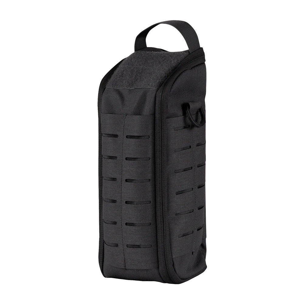 Tactical Laser Cut MOLLE Modular Utility Tool Padded Field Pouch Black