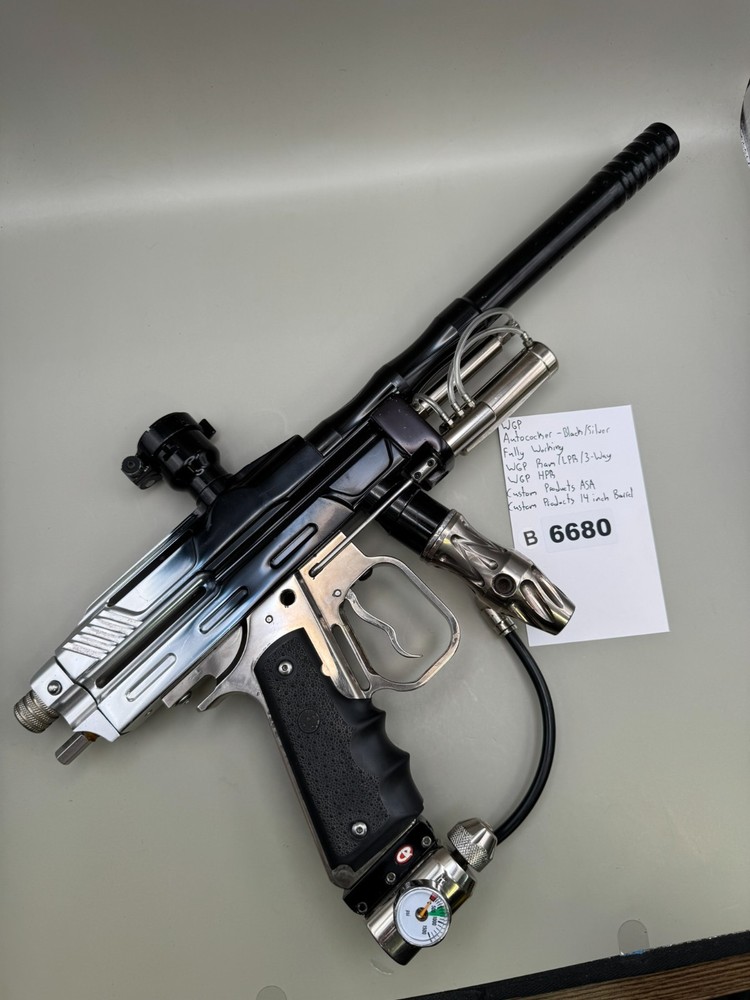 WGP Autococker - Black/Silver  - Paintball Marker Fully Working
