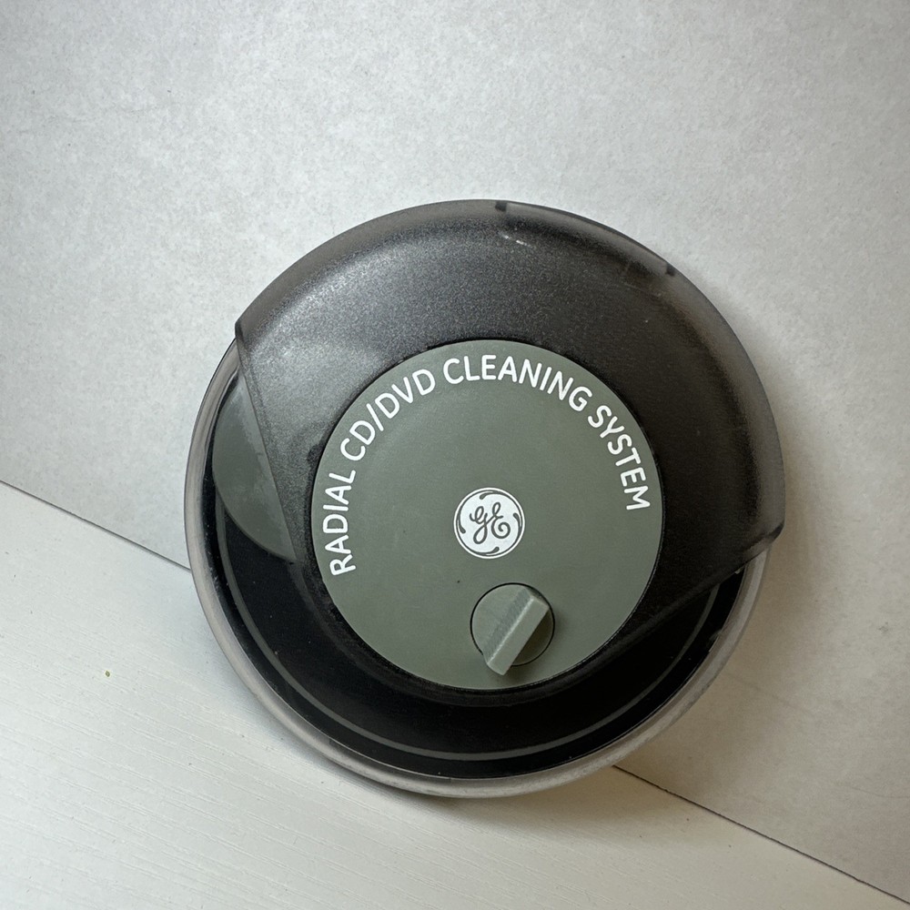 NEW GE Radial Blu-ray/CD/DVD Disc Cleaning System