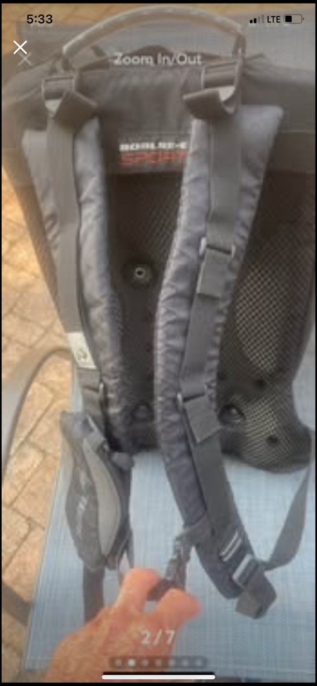 Boblbee Motorcycle Hardshell Backpack Gray/Black Free Shipping
