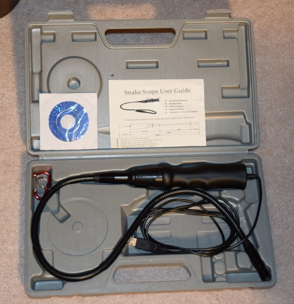 Teamforce TF2808 Flexible Snake Scope Camera *READ*