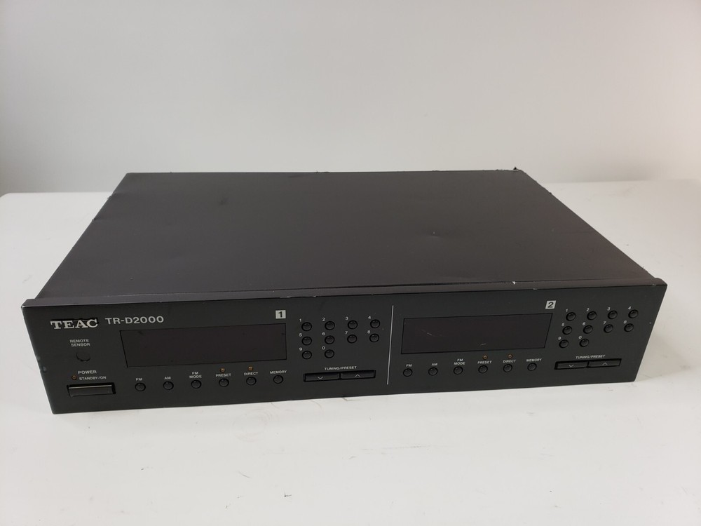 Teac TR-D2000 AM/FM Stereo Dual Tuner