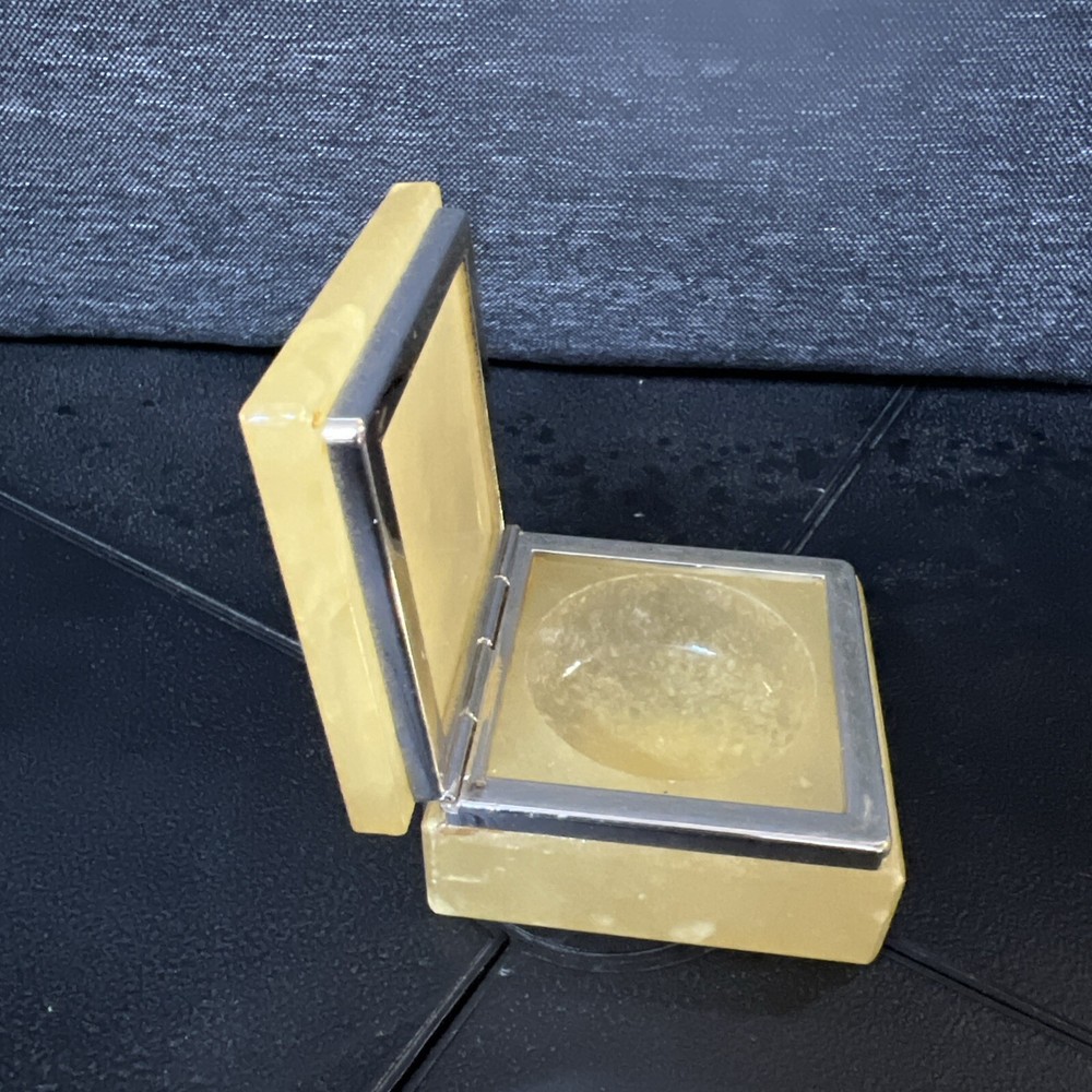Alabaster Trinket Box Vintage. Rare.