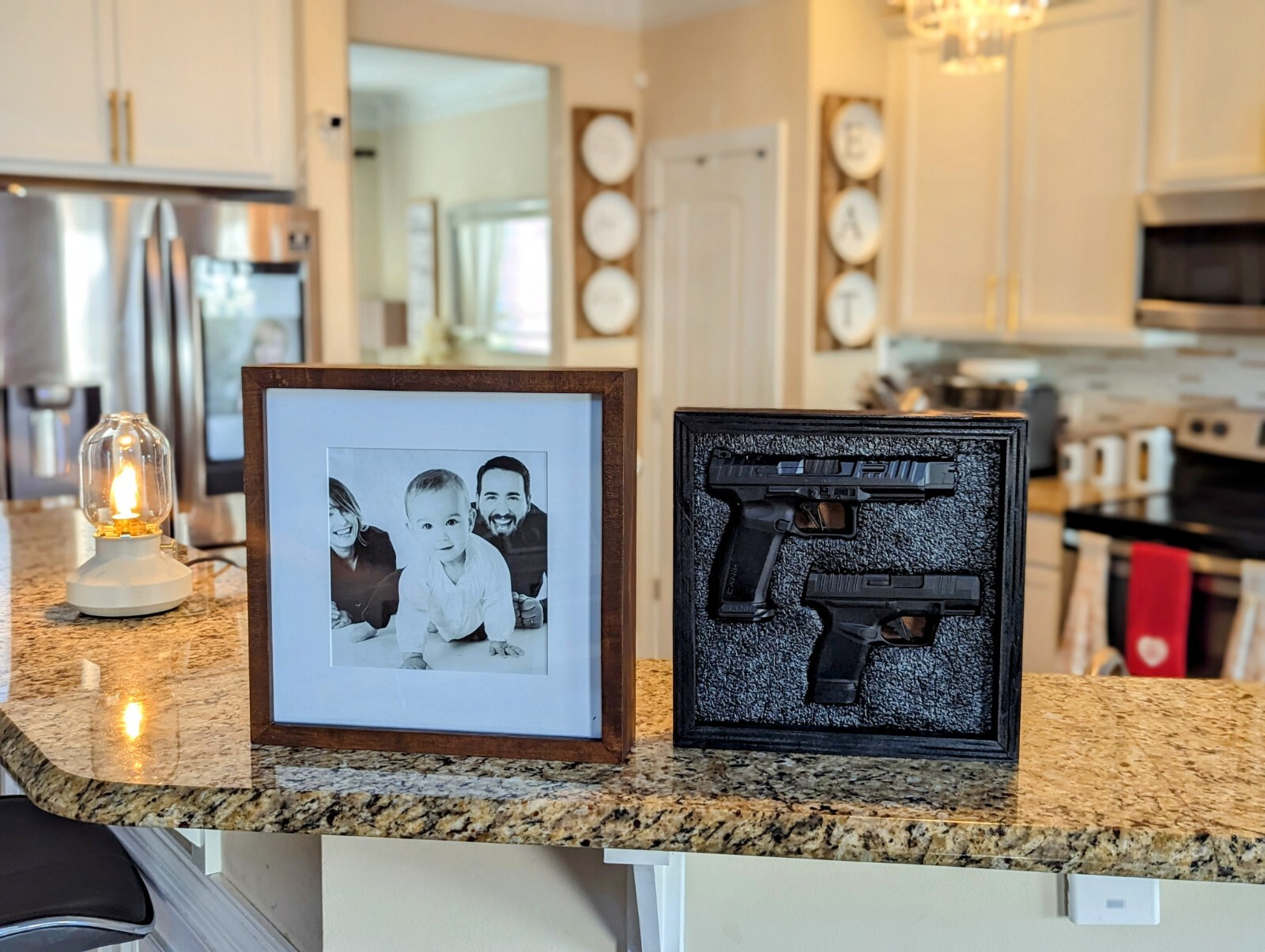 Hidden Gun Storage, add your personal photo $99.99 (Free SHIPPING)