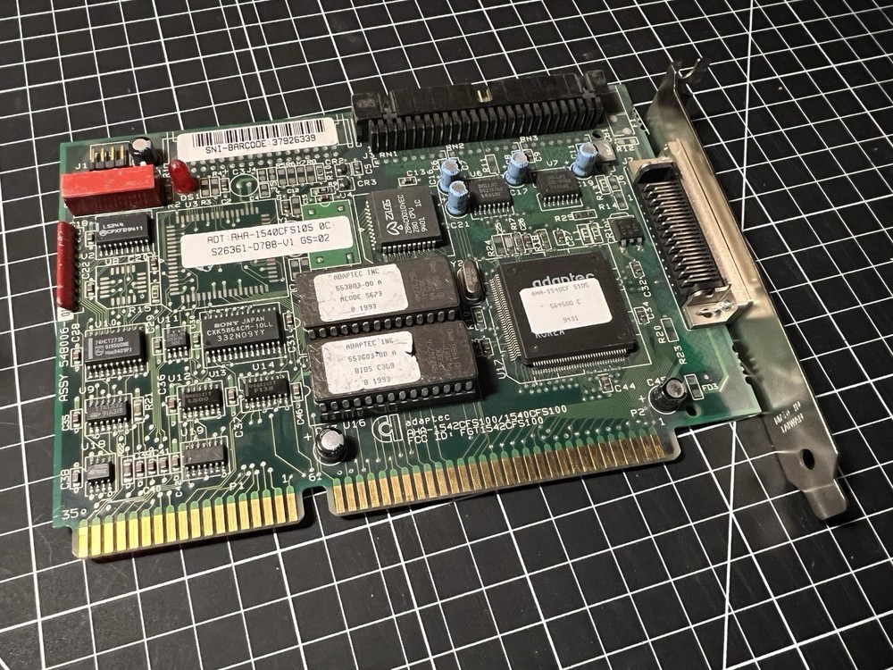 Adaptec AHA-1540-CF 50pin 16bit SCSI ISA Controller XP CANADA