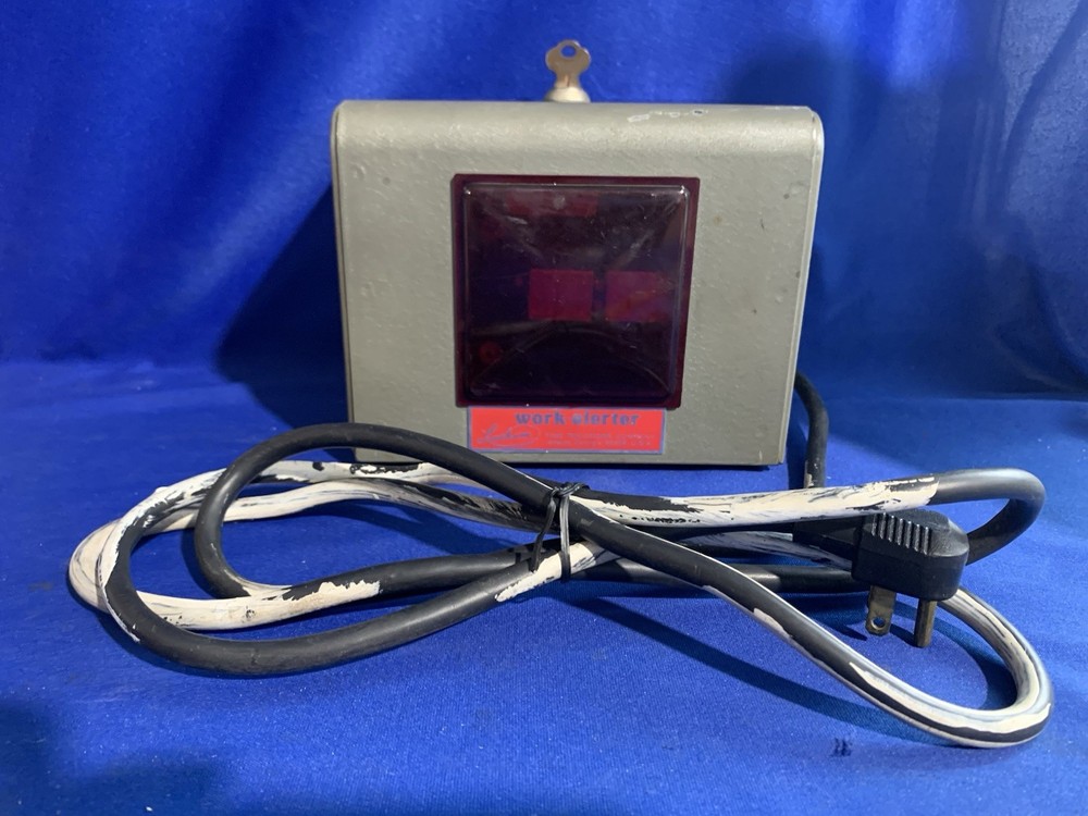 Lathem Work Alerter Digital Time Clock Buzzer - Power On Tested