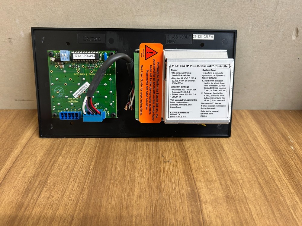 Extron MLC 104 IP Plus DV+ Media Link Controller 60-818-82