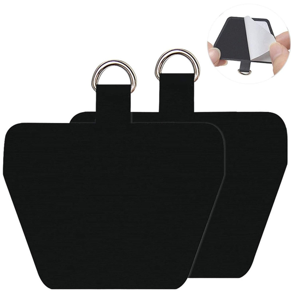 COCASES 2 Pack Phone Tether Tab, Strap Replacement Part for Black