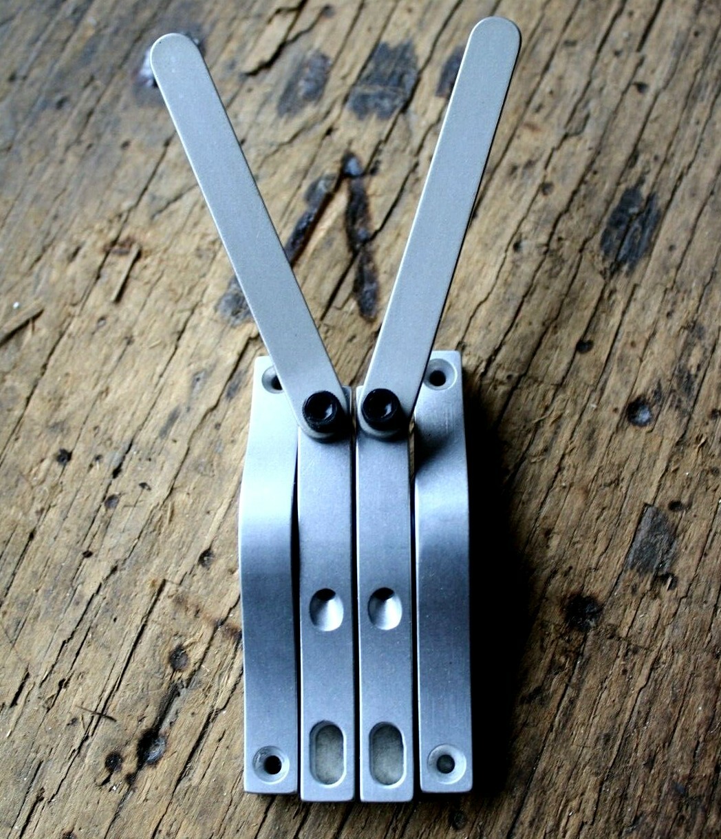 Peters G/B string Bender, Matte Gunmetal, lap steel guitar palm lever