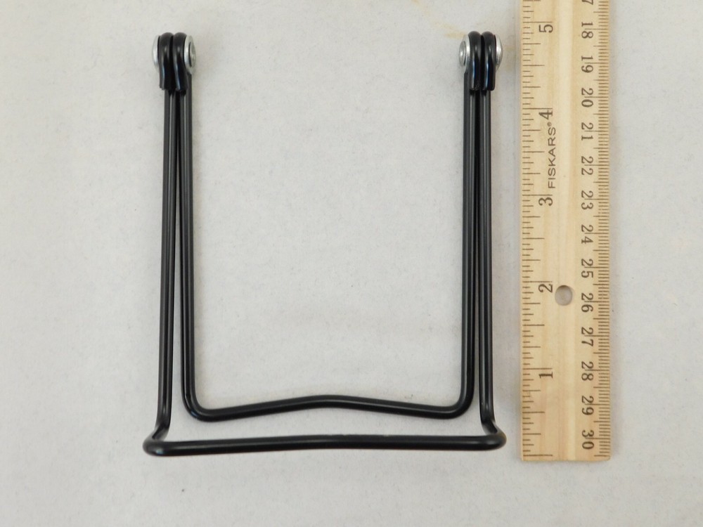 Easel Display Stand Adjustable Black Color Medium Sized Vinyl Coated