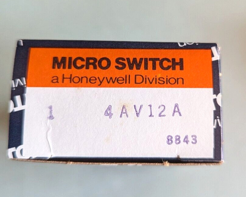 New HONEYWELL Micro Switch 4AV12A Micro switch slot switch