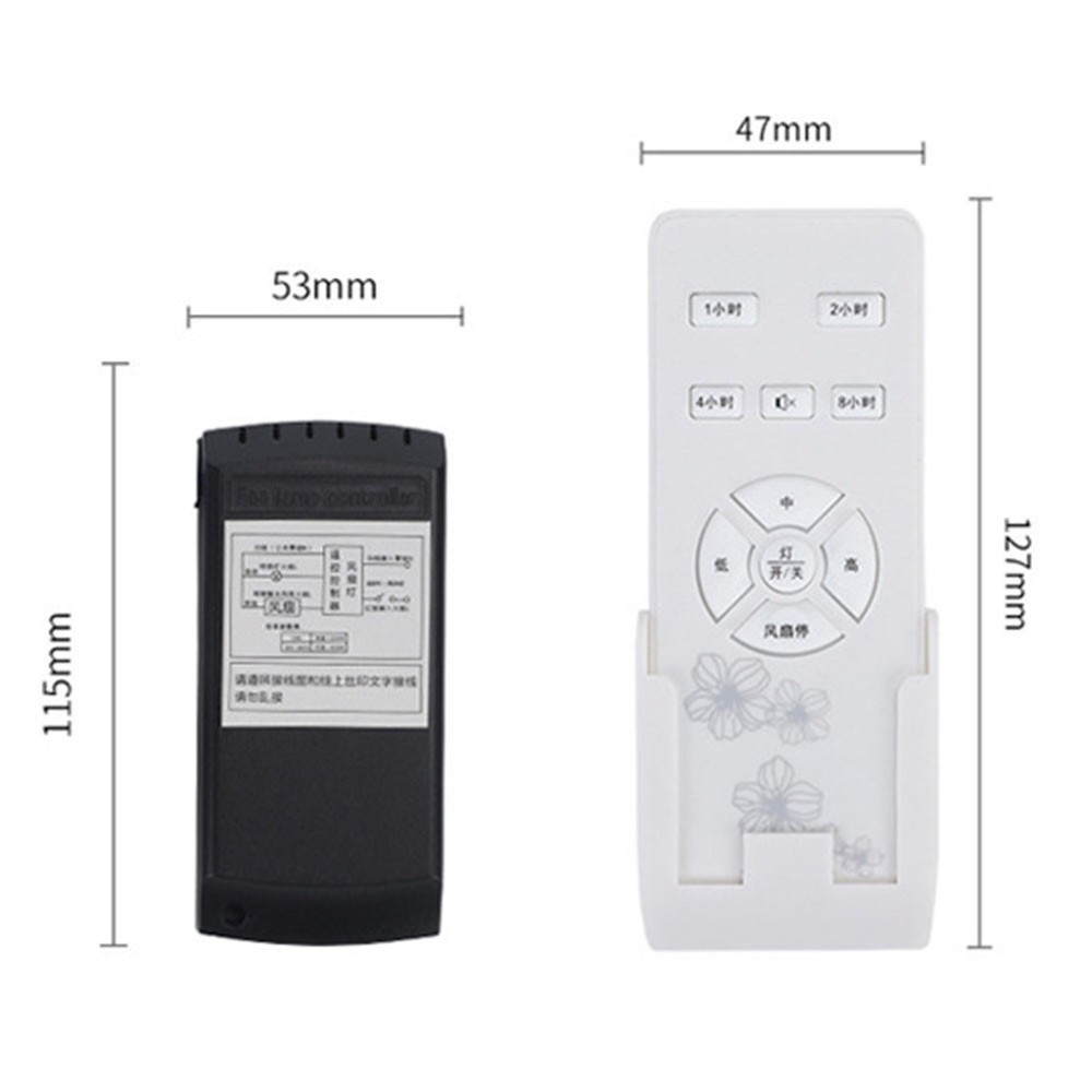 CEILING FAN LIGHTING REMOTE CONTROL WITH BUILT IN TIMER FOR ENERGY EFFICIENCY