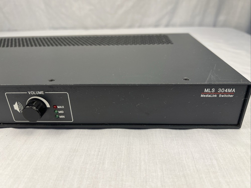Extron MLS 304MA Multi-Format Switcher with 24W Mono Amplifier – 4 Inputs
