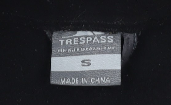 Trespass Men's Black Fleece Basic Jacket Size S
