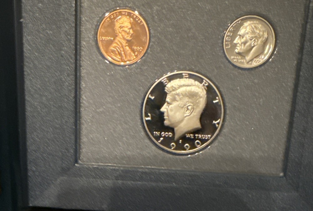 1990 US MINT PRESTIGE PROOF SET w/ OGP & COA