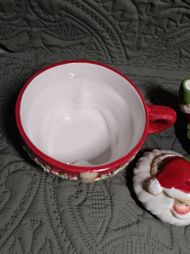 Lady Jayne Ltd Santa Teapot Cup set 2003