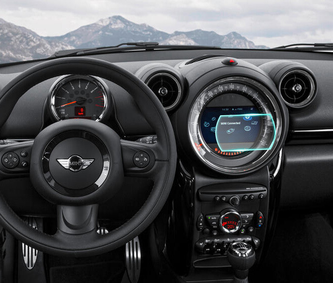 Crystal Clear Screen Protector for 2016 Mini Cooper S Paceman Navigation