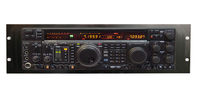 4U RACK MOUNT for YAESU FT 1000MP with Hold-Down Bracket