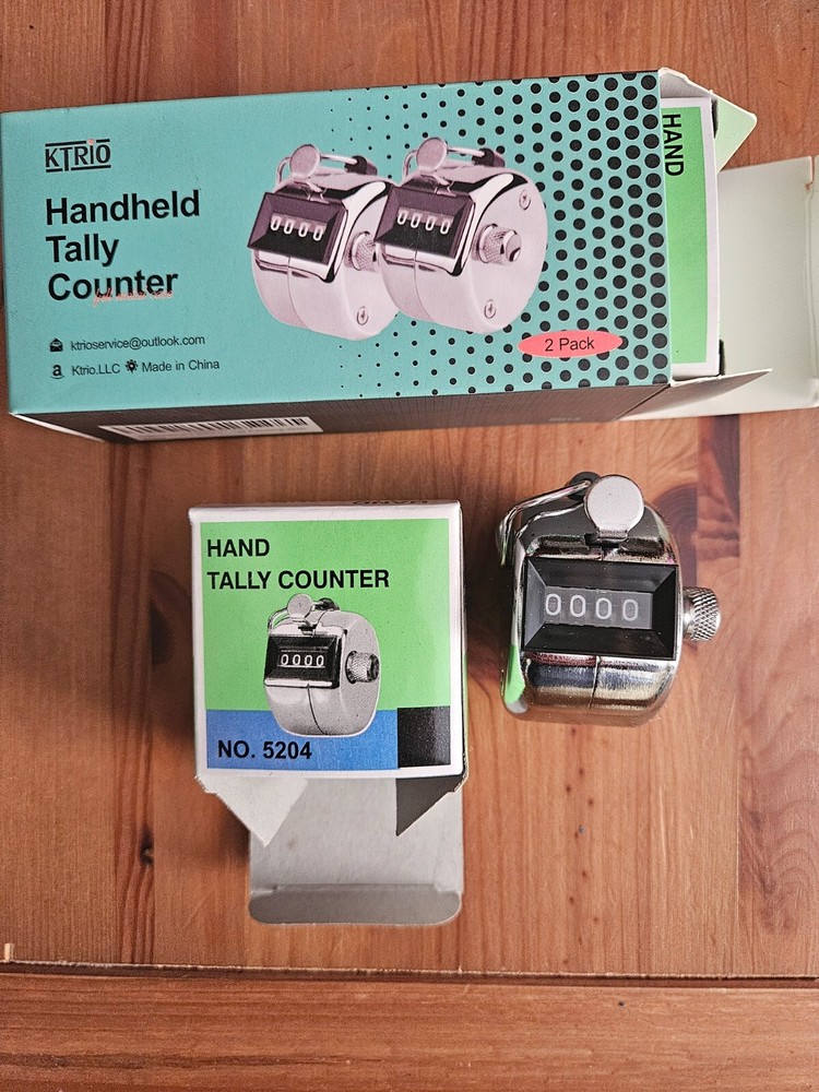 Handheld Tally Counters 2/box