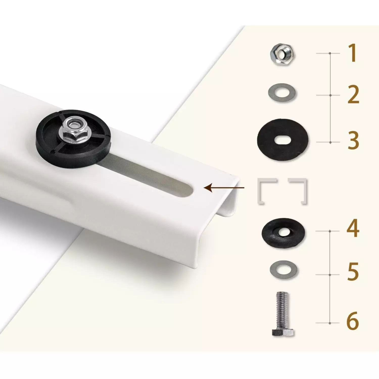 Outdoor Wall Mounting Bracket for 6000 - 28000 BTU Mini Split Condenser