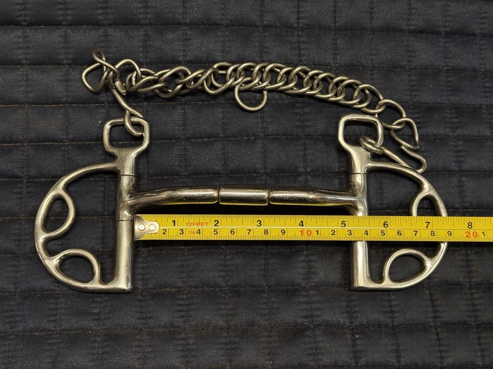 Toklat Myler, kimberwick Comfort Snaffle bit, 5”