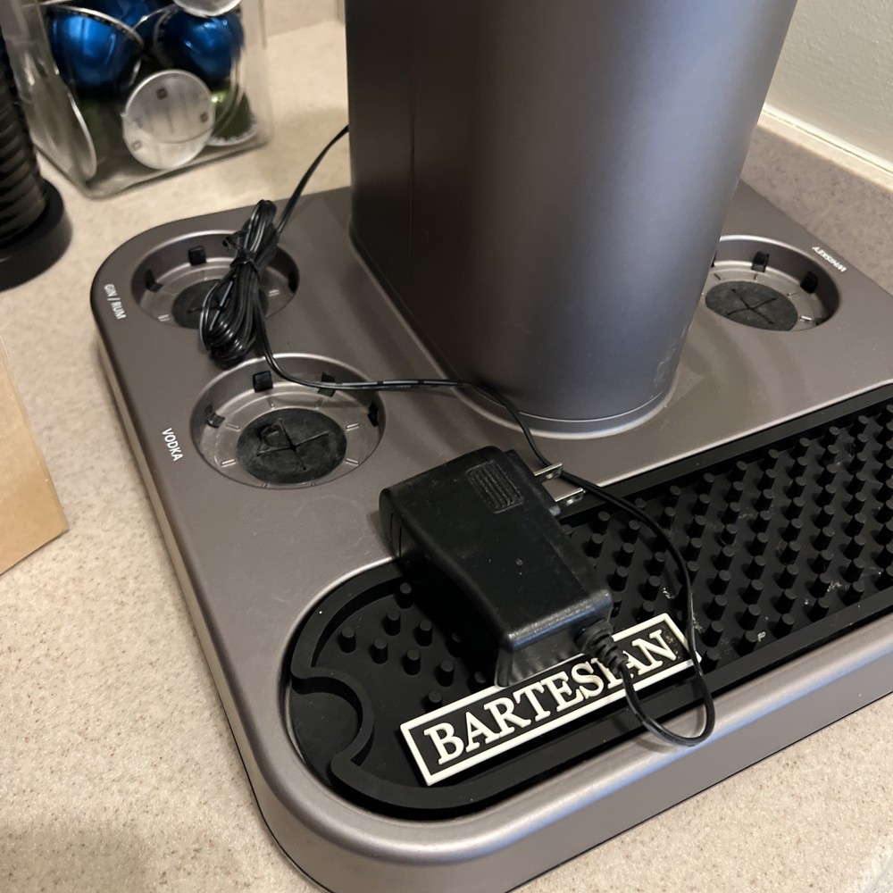 Bartesian 55300 Premium Cocktail Machine | Gray | Incomplete No Bottles
