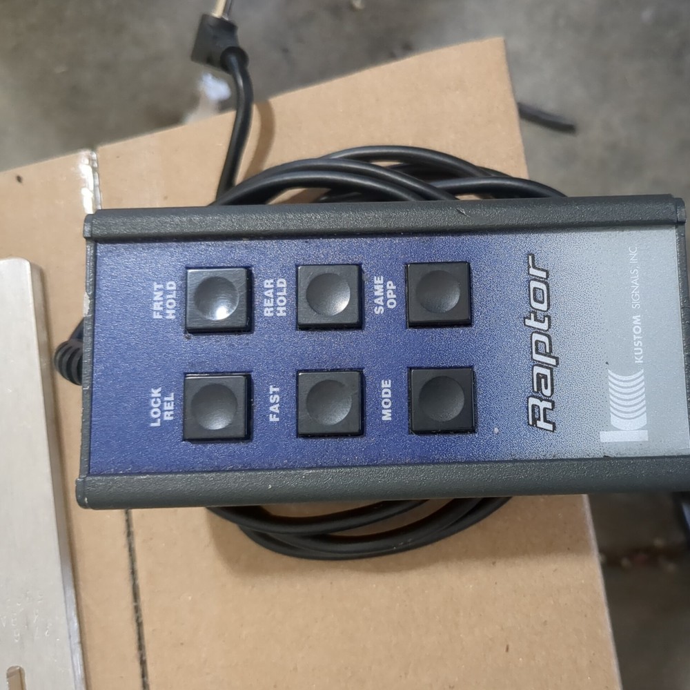 KUSTOM SIGNALS RAPTOR RP-1