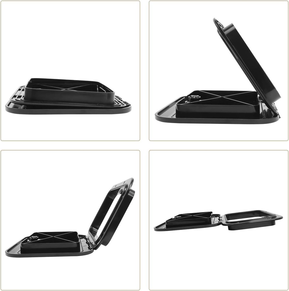 ‎10.63X14.76inch Marine Boat Deck Rectangular Access Hatch Regular Caravan RV