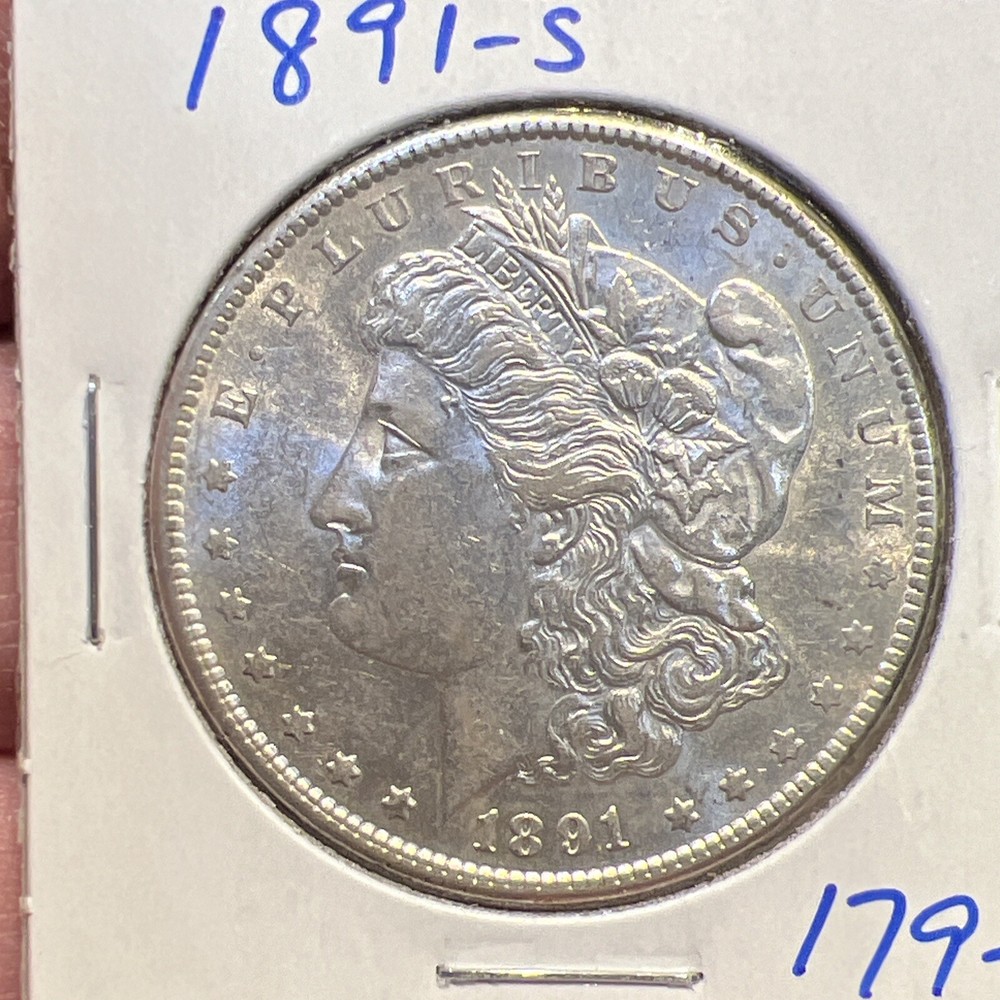1891-s Morgan Silver Dollar
