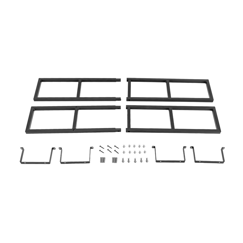 2 Pack Wall Mount CD DVD Floating Shelf Rack - Space-Saving Media Organizer