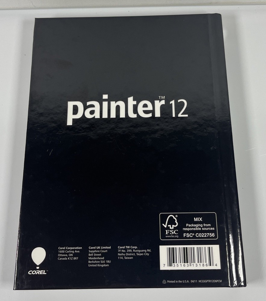 Corel Painter 12 UPGRADE Digital Art Software Windows MAC Getting Started Guide