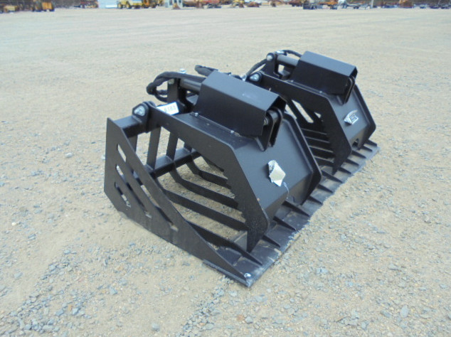 72" DUAL GRAPPLE ROCK BUCKET