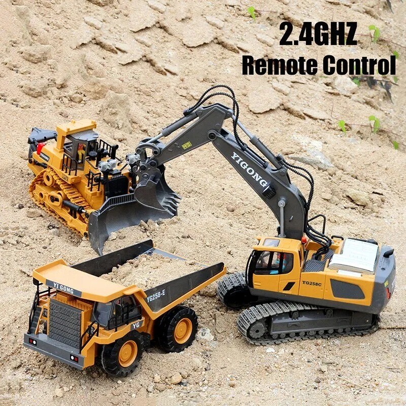 Remote Control Earth Moving Excavator