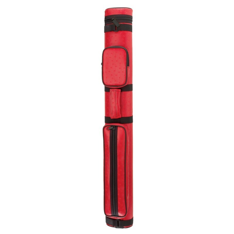 Pro Series Hard Case 2x2 Pool Cue Case Red PR22VRD