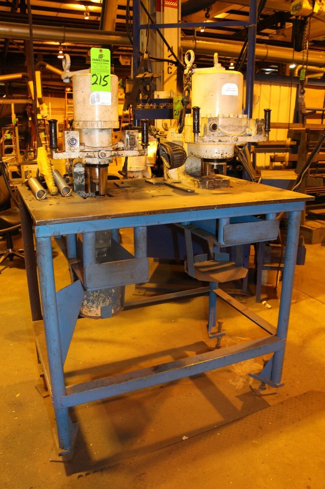 3 FRANKLIN HYDRAULIC PORTABLE PUNCHES WITH HYD UNIT: YODER #65908