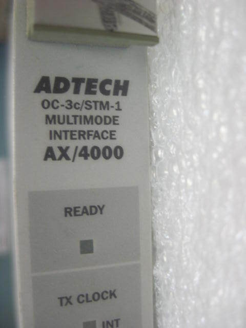 Spirent Adtech AX/4000 400305 ATM OC-3c/STM-1 Interface