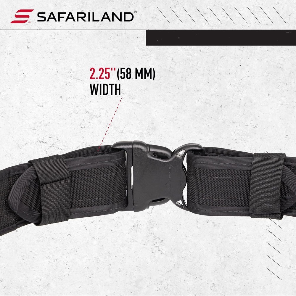 High Density Black Duty Belt - Size Large