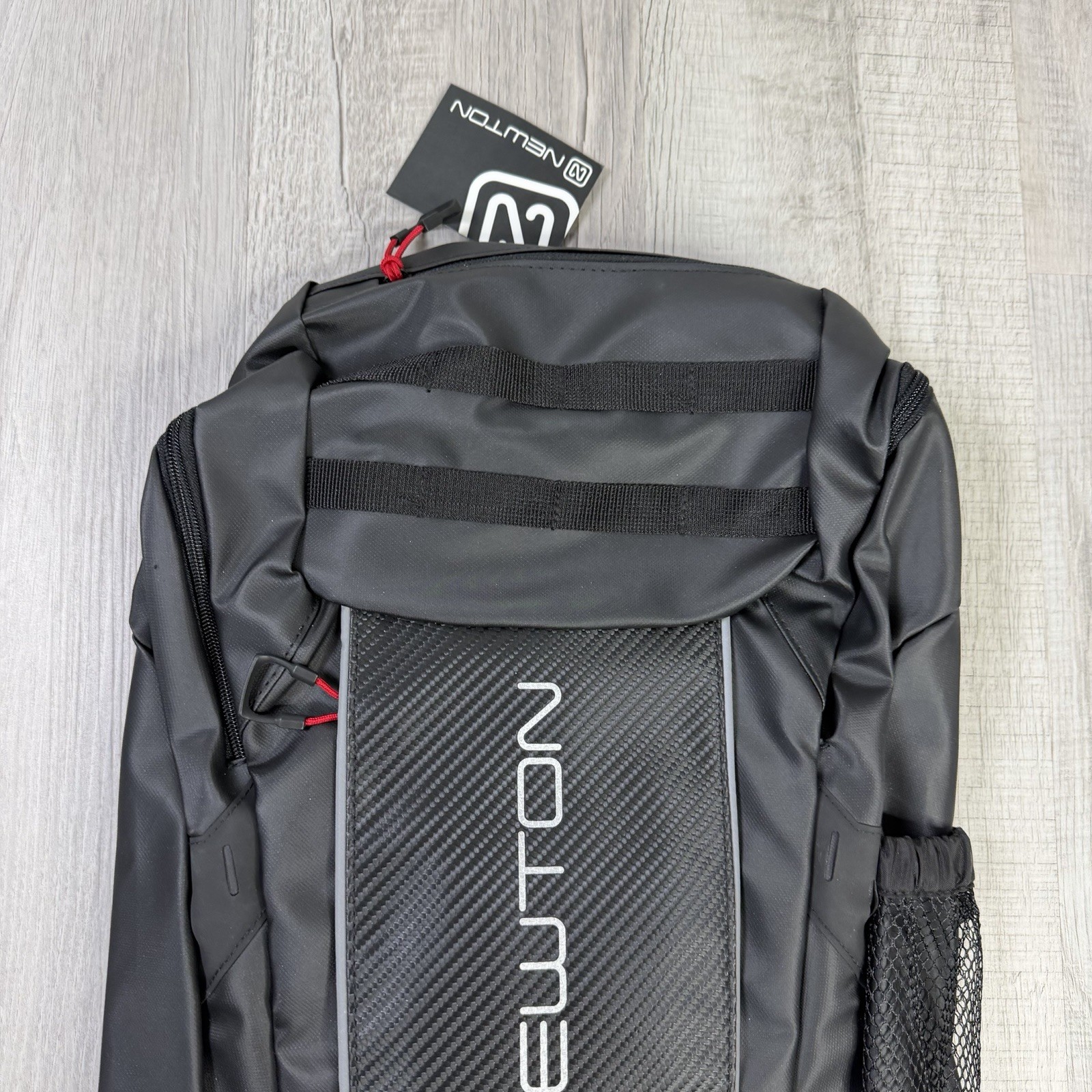 NWT Motion Composites Newton Wheelchair Bag Backpack Black Carbon Fiber