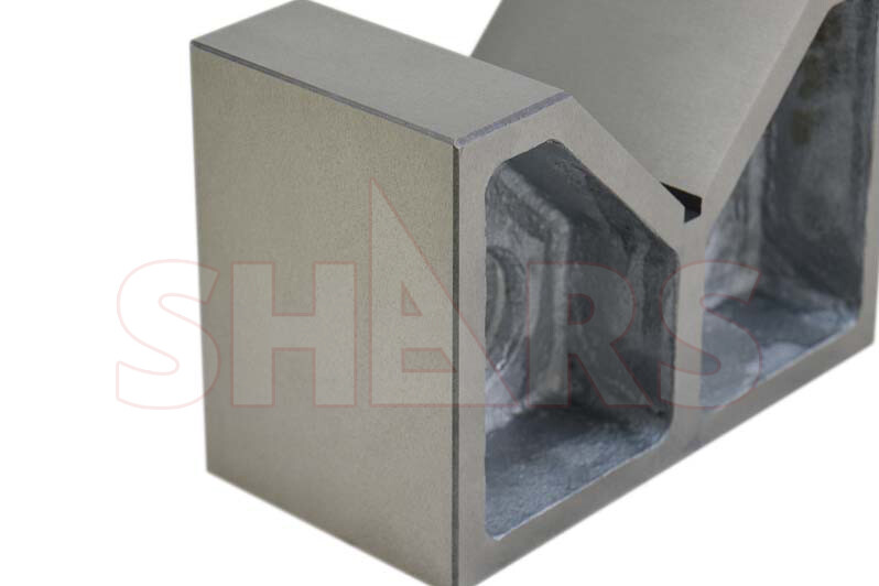 8" CAST IRON PAIR JUMBO V-BLOCKS V-BLOCK VBLOCKS GROUND R