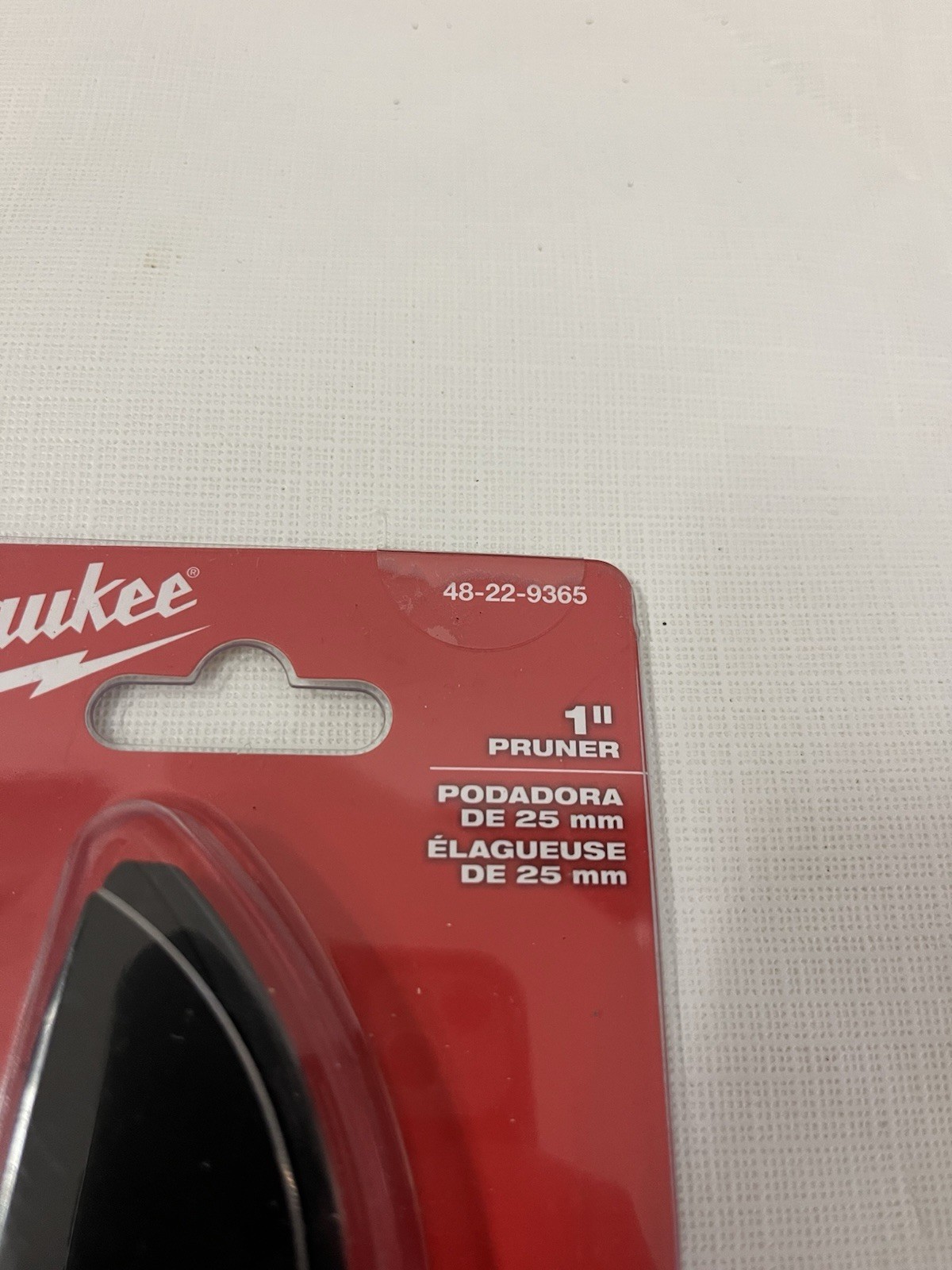 Milwaukee (48-22-9365) 1" Pruner 1" Cut Capacity