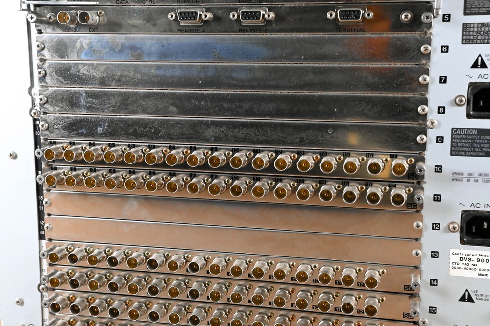 Sony DVS-9000 Production Switcher Processor CG01EEG