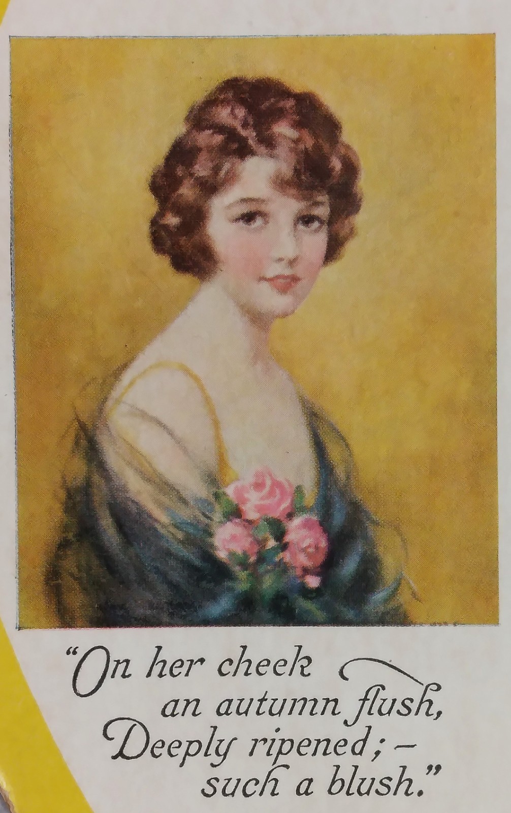 c1926 The Baltimore County Bank advertising hand fan, used