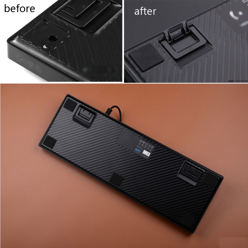 for G810 G Pro Keyboard Accessories Durable Universal Keyboard Stickers Bracket