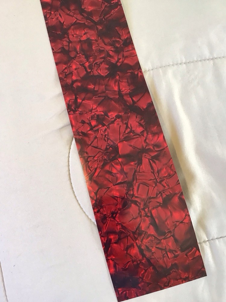 Red Diamond Pearl drum wrap