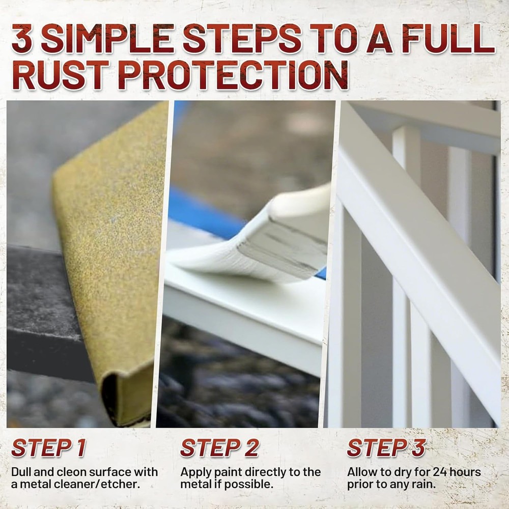 Rust-Stop and Corrosion Permanently Rust Preventive Coating Anti-Rust Automot...