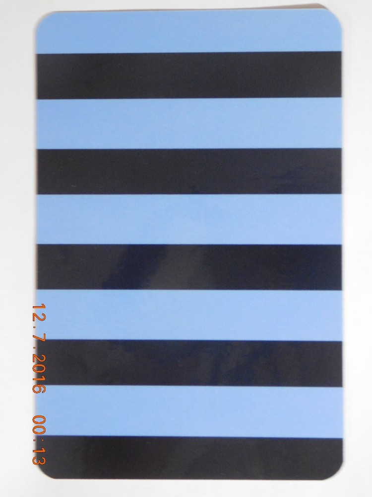 multiplication table card - light blue background