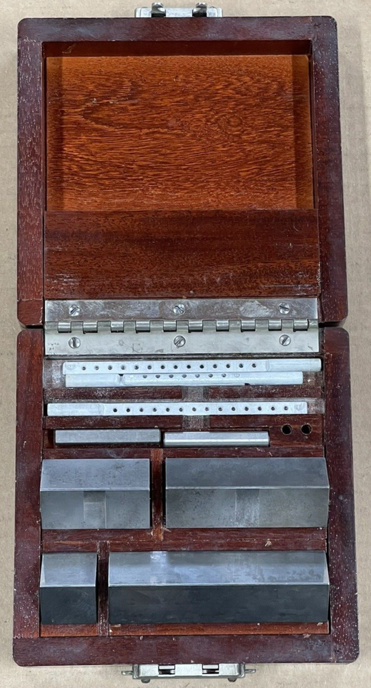 Pratt Whitney Gage Block Set 1", 2", 3", 4" +
