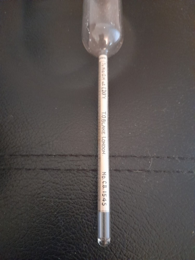 Antique Sikes T.O. Blake Hydrometer