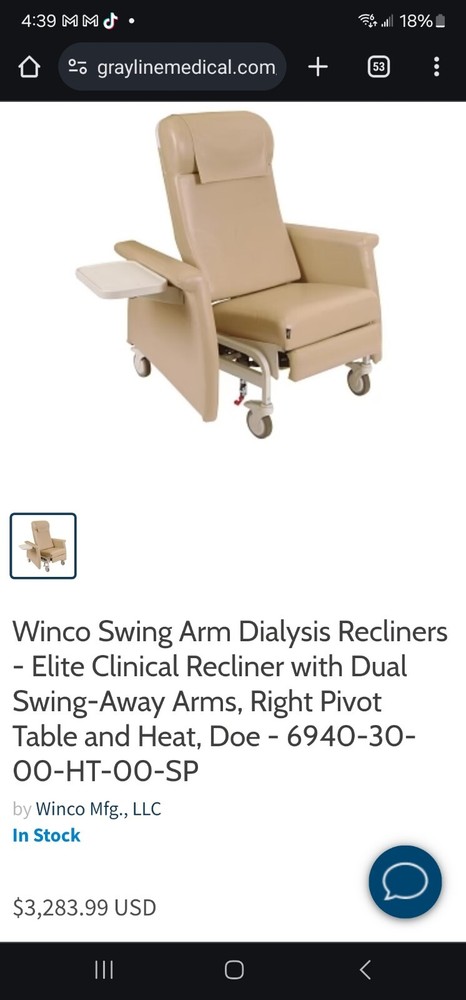 dialysis chair